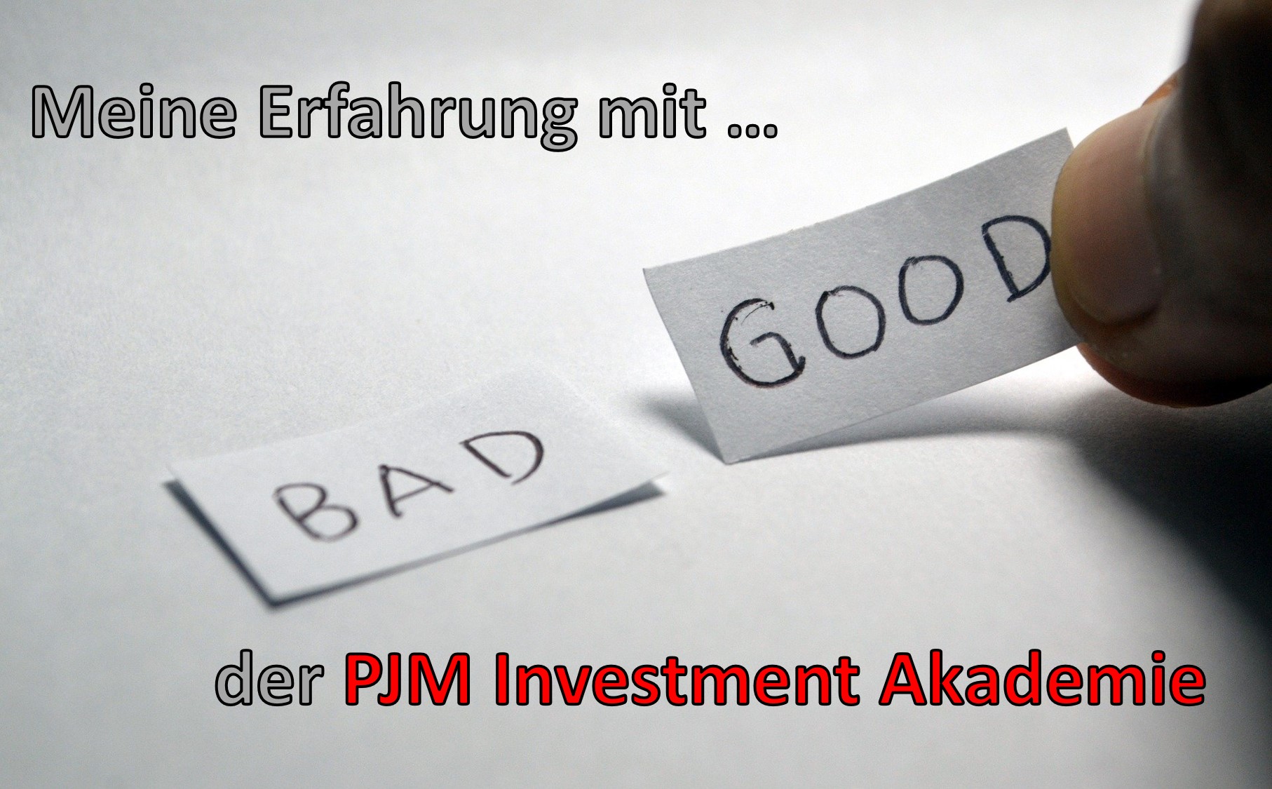 Meine Erfahrungen nach einem Jahr mit der PJM Investment Akademie SPAREN OHNE VERZICHT